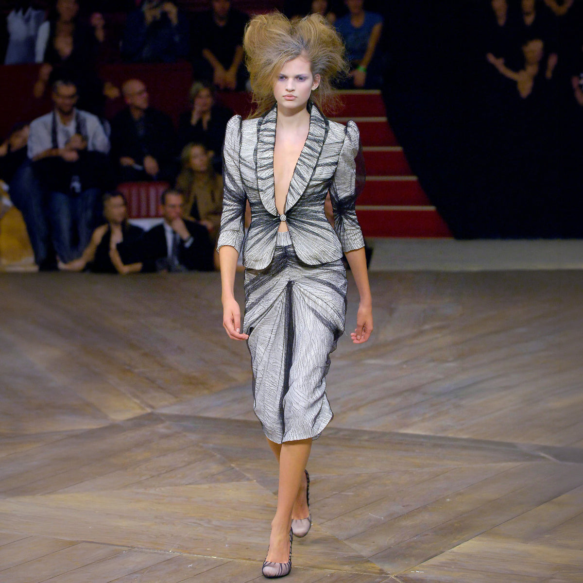 "Sarabande" Black Lace Jacket Alexander McQueen SS 2007