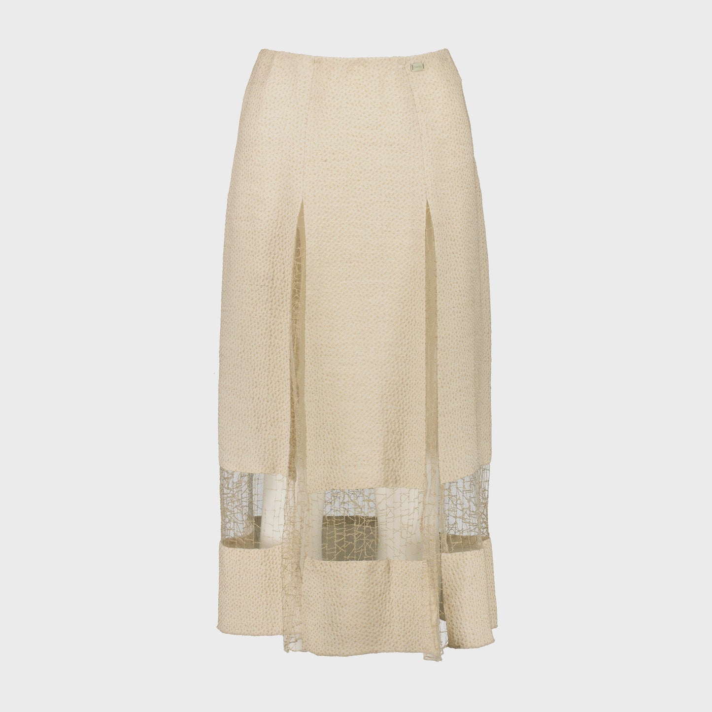 Jupe Ajourée Chanel SS 1999 par Karl Lagerfeld