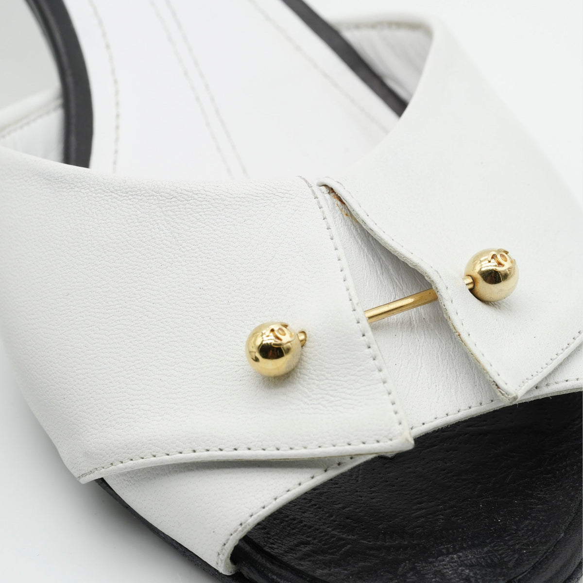 Escarpin Smocking Chanel 2000 par Karl Lagerfeld