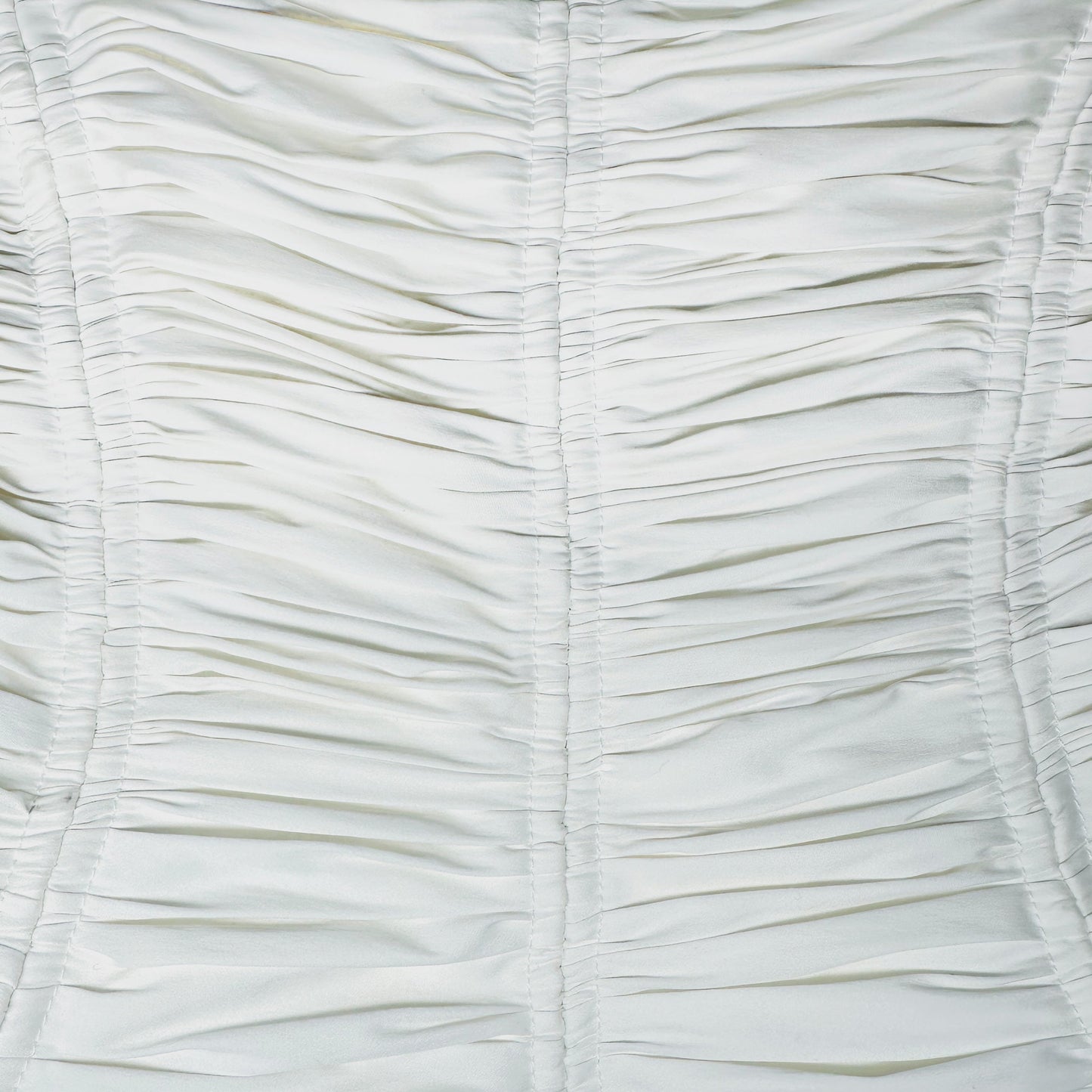 Robe corset blanche Jean Paul Gaultier SS 2015 par Jean Paul Gaultier