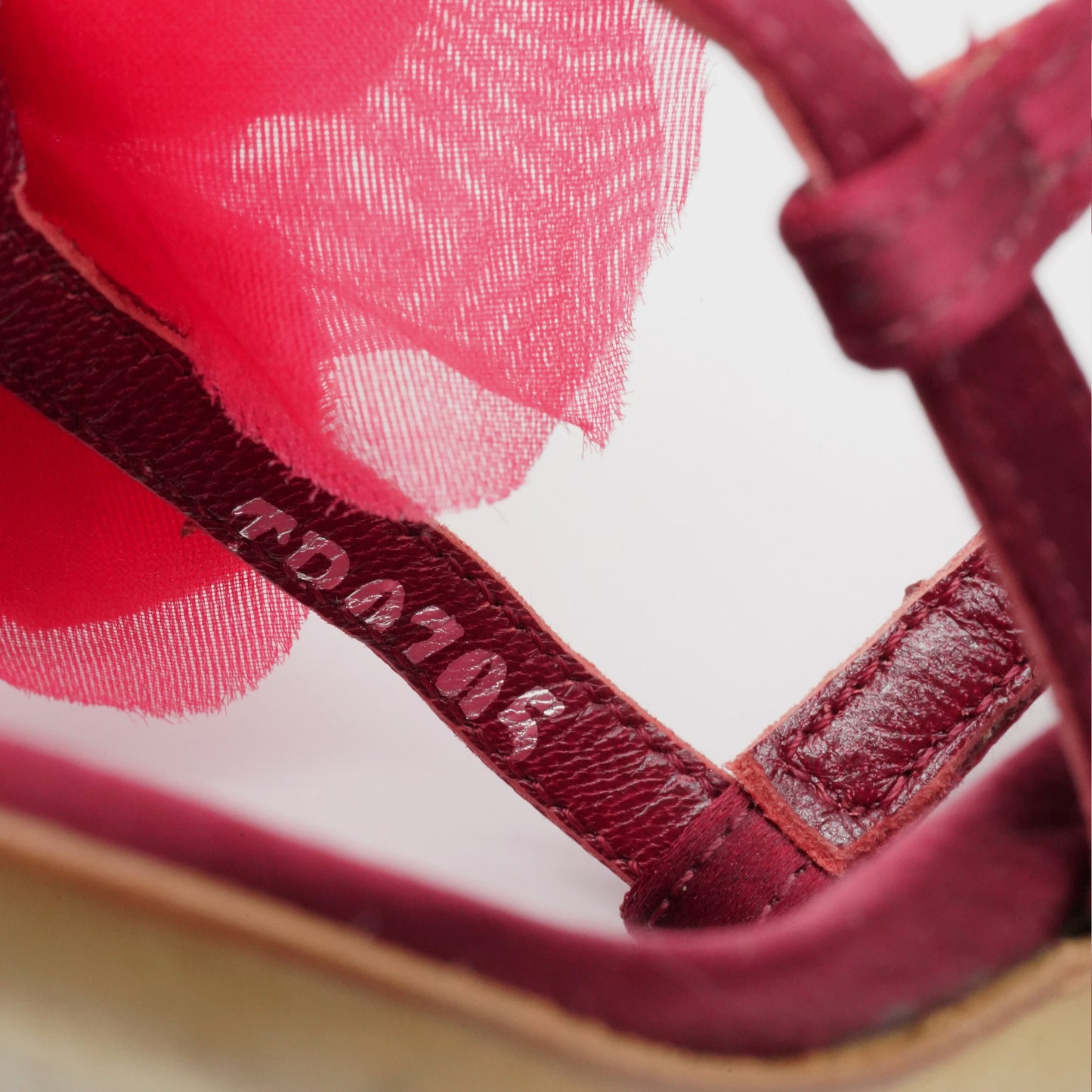 Sandales Dior 2000s par John Galliano