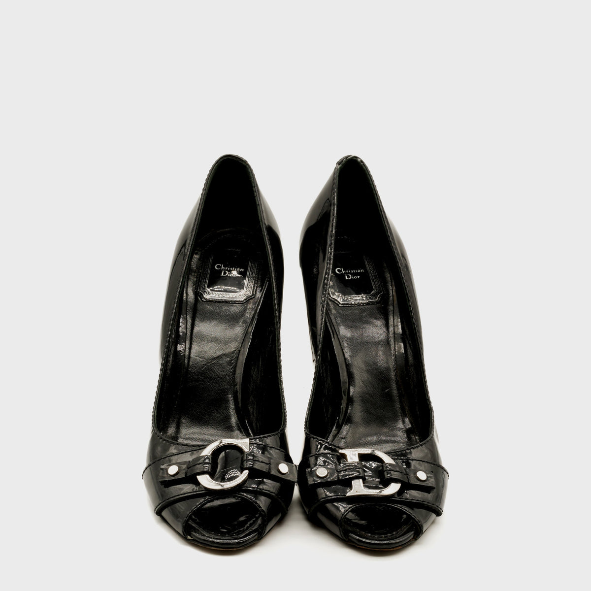 Escarpin vernis CD Christian Dior 2000 par John Galliano