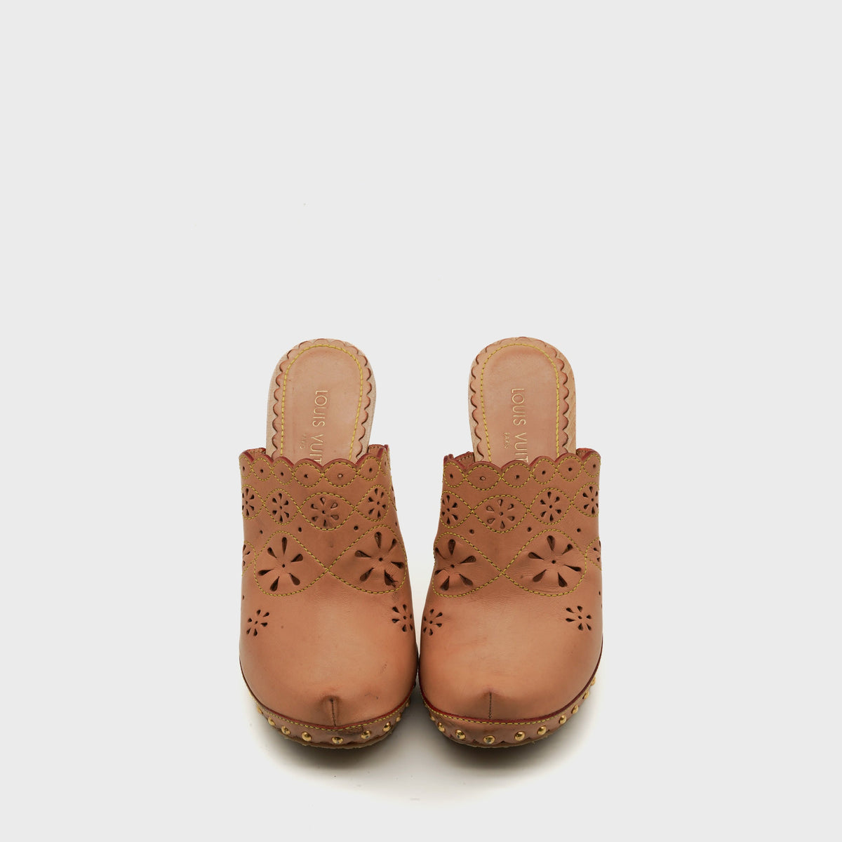 Sabot en cuir 2004 Louis Vuitton par Marc Jacobs