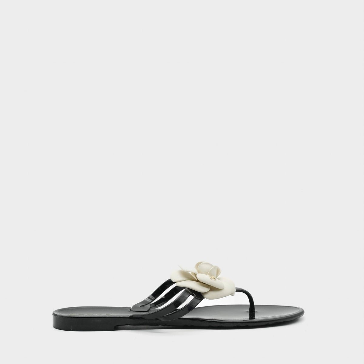Sandales Noir Chanel 2010 par Karl Lagerfeld
