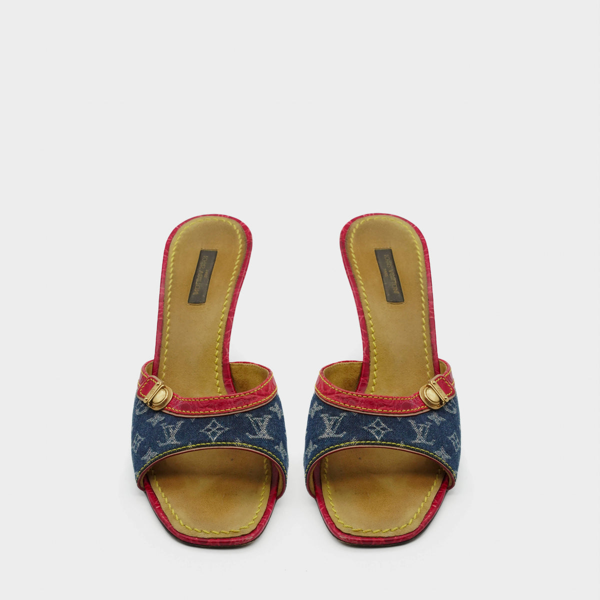 Mules Alligator Louis Vuitton 2005 par Marc Jacobs