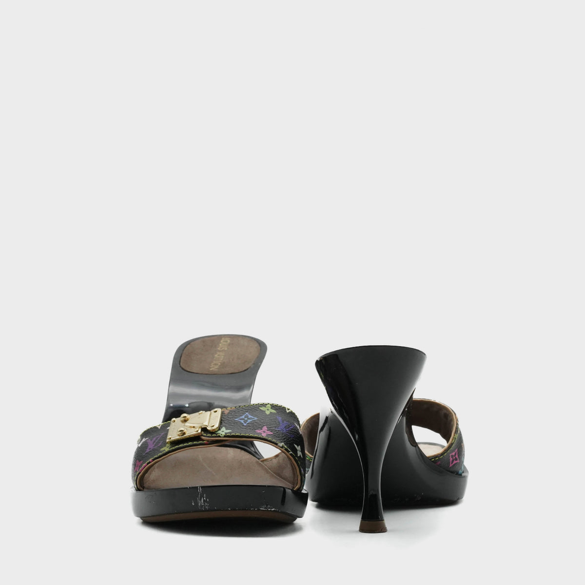 Mules Murakami Louis Vuitton 2003 par Marc Jacobs