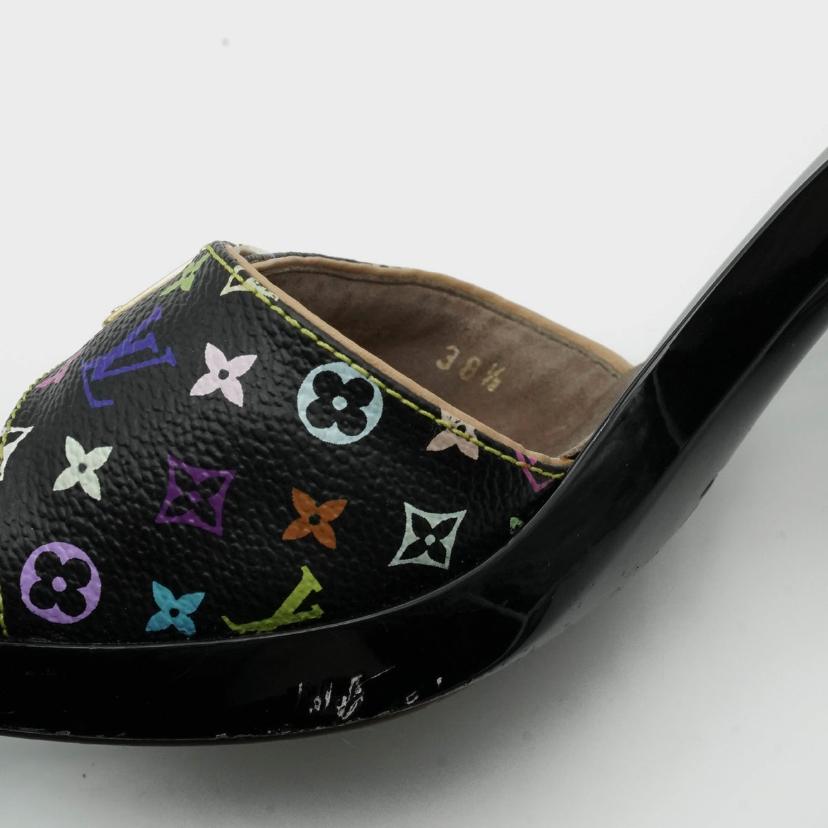 Mules Murakami Louis Vuitton 2003 par Marc Jacobs