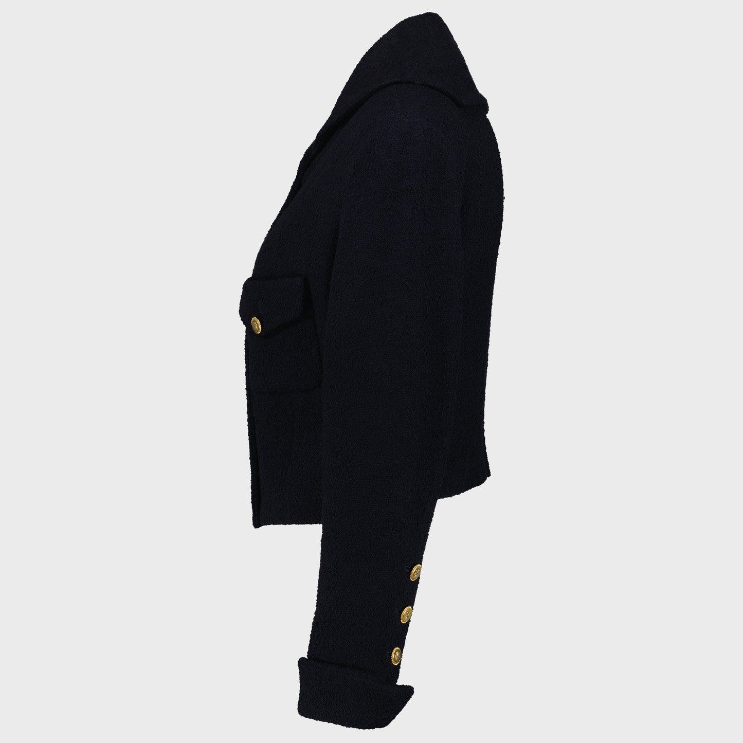 Tailleur Court Marin Chanel 1990 par Karl Lagerfeld