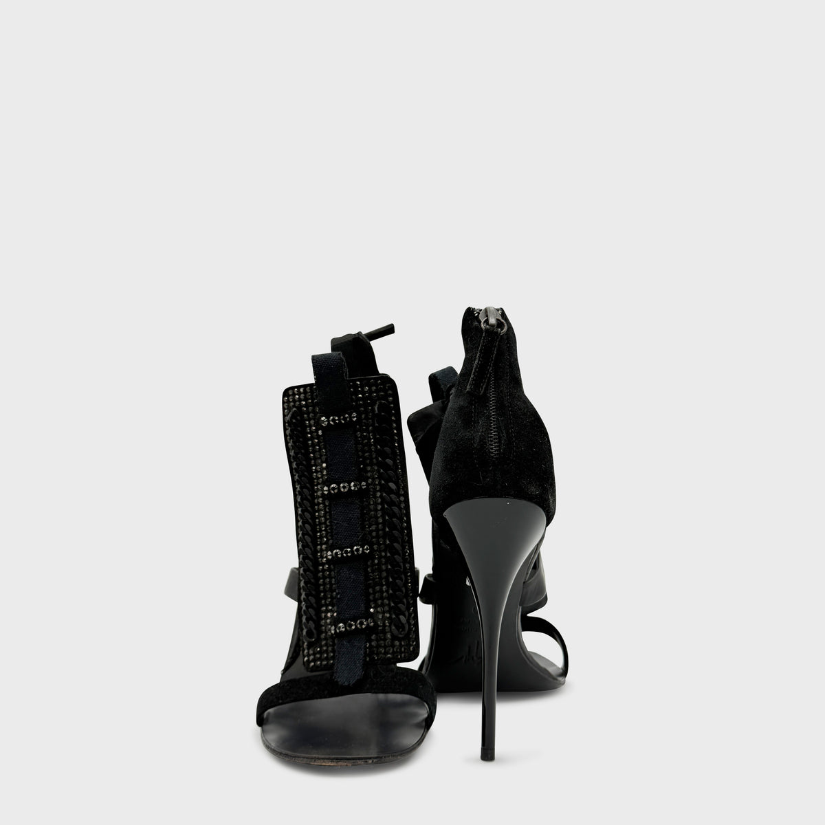 Sandale Noir Giuseppe Zanotti 2000s