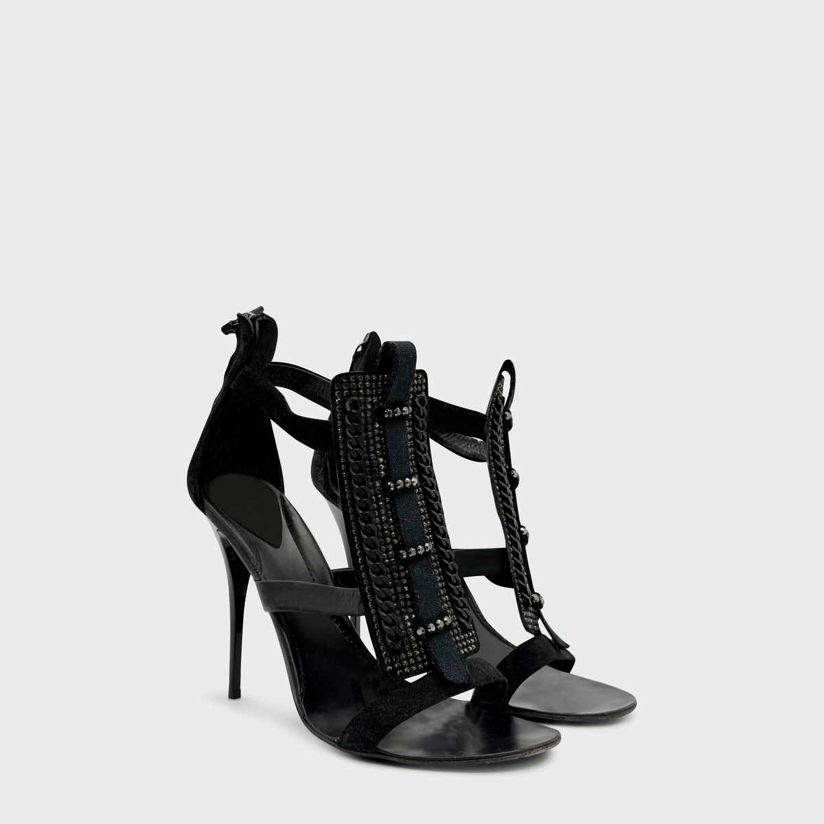 Sandale Noir Giuseppe Zanotti 2000s