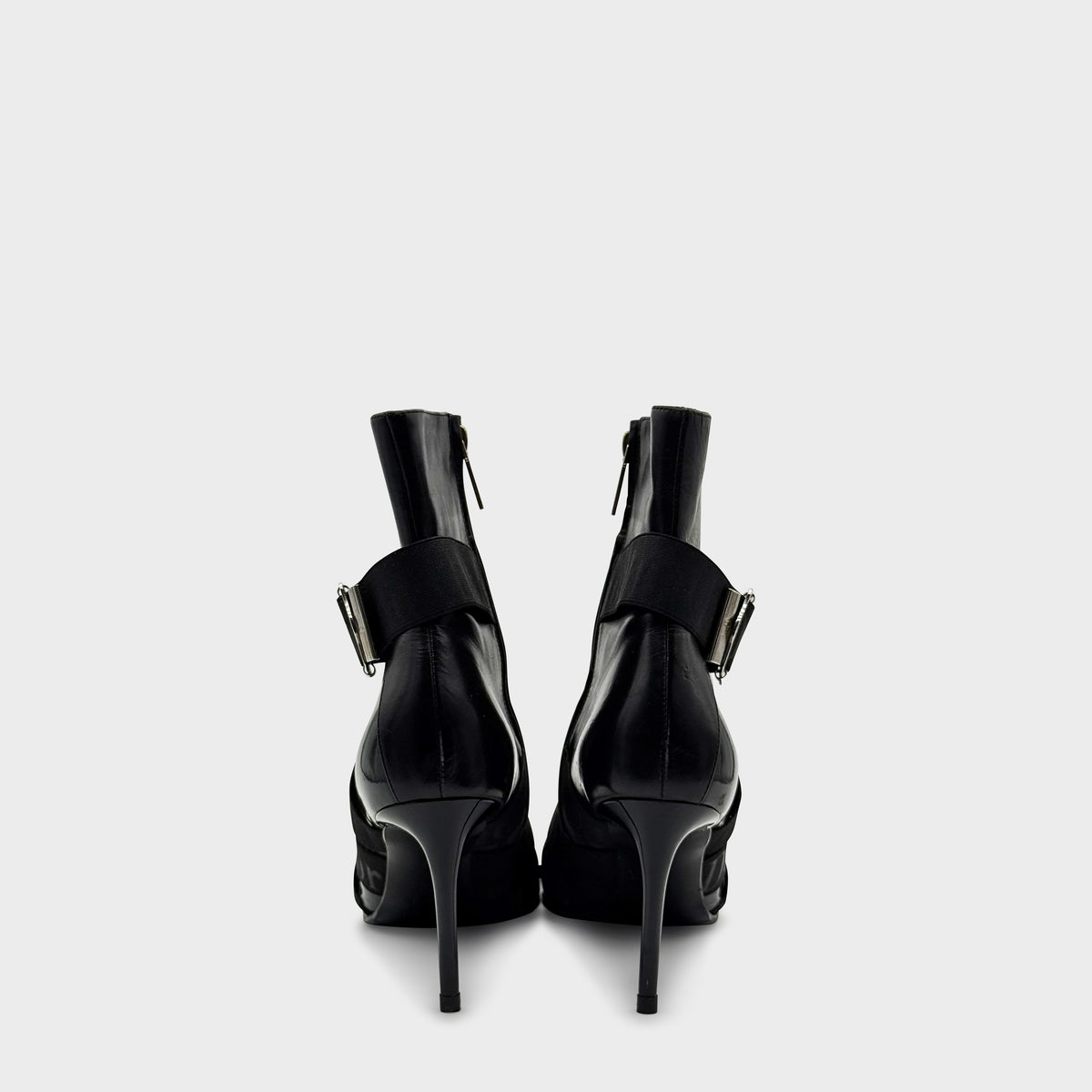 Bottine Noir Strap FW 2004 Christian Dior par John Galliano