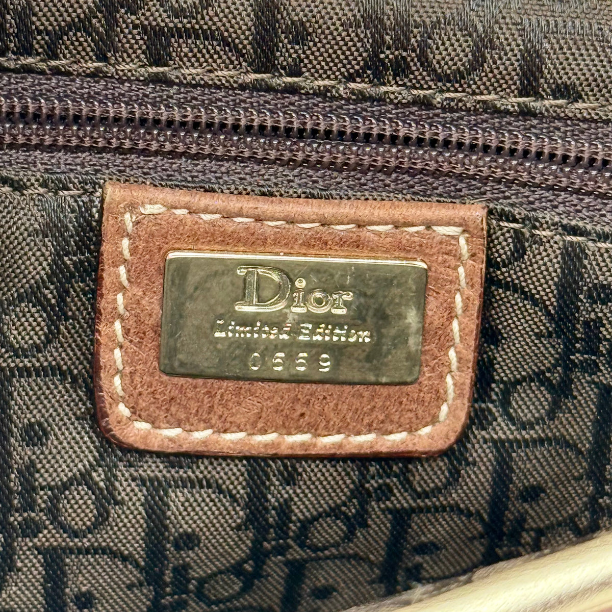 Saddle Hollywood Christian Dior 2003 par John Galliano