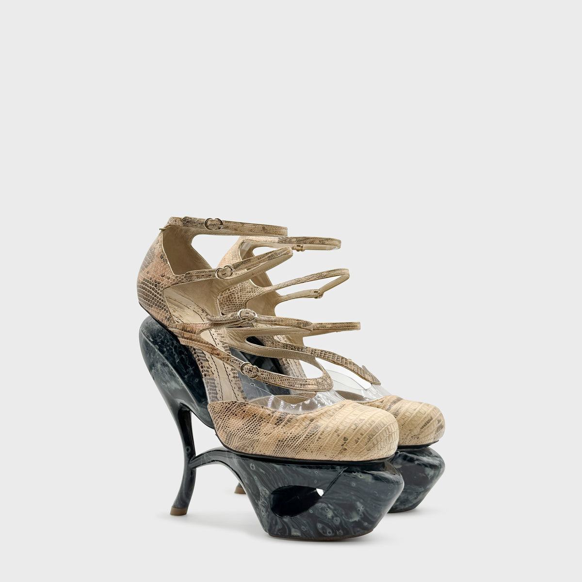 Lizard and Platform Heels John Galliano SS 2009