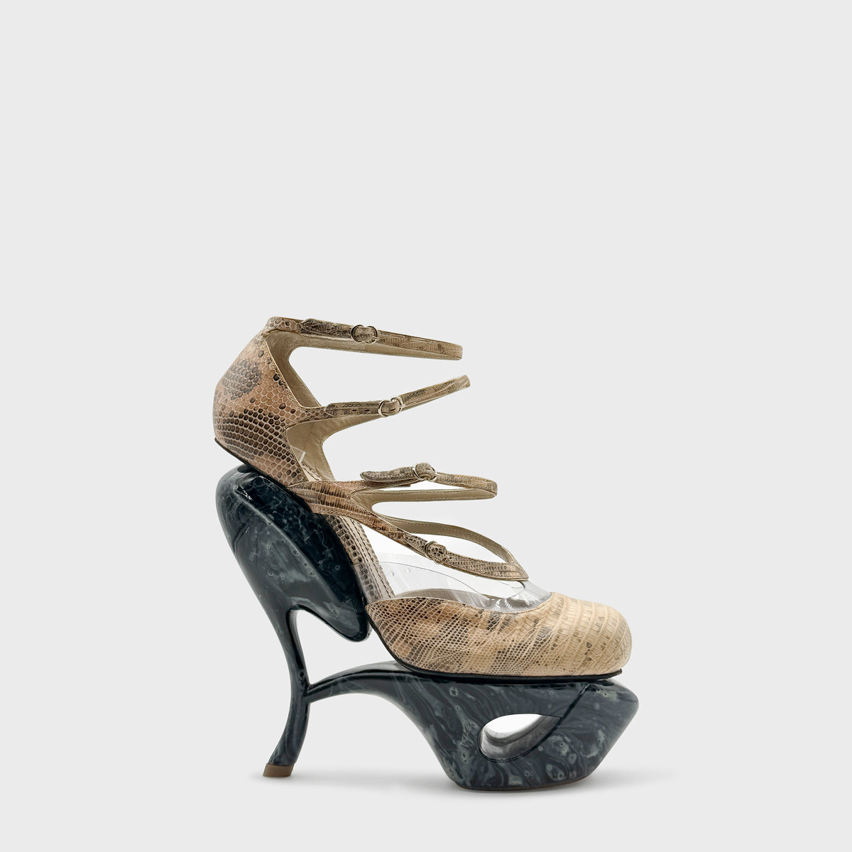 Lizard and Platform Heels John Galliano SS 2009