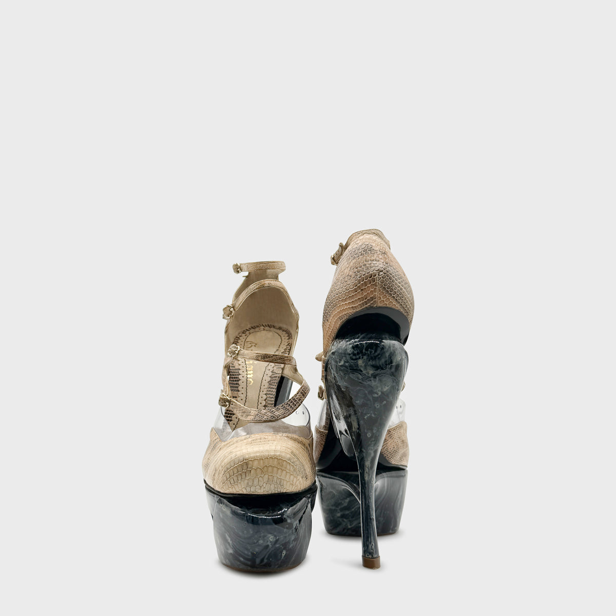 Lizard and Platform Heels John Galliano SS 2009