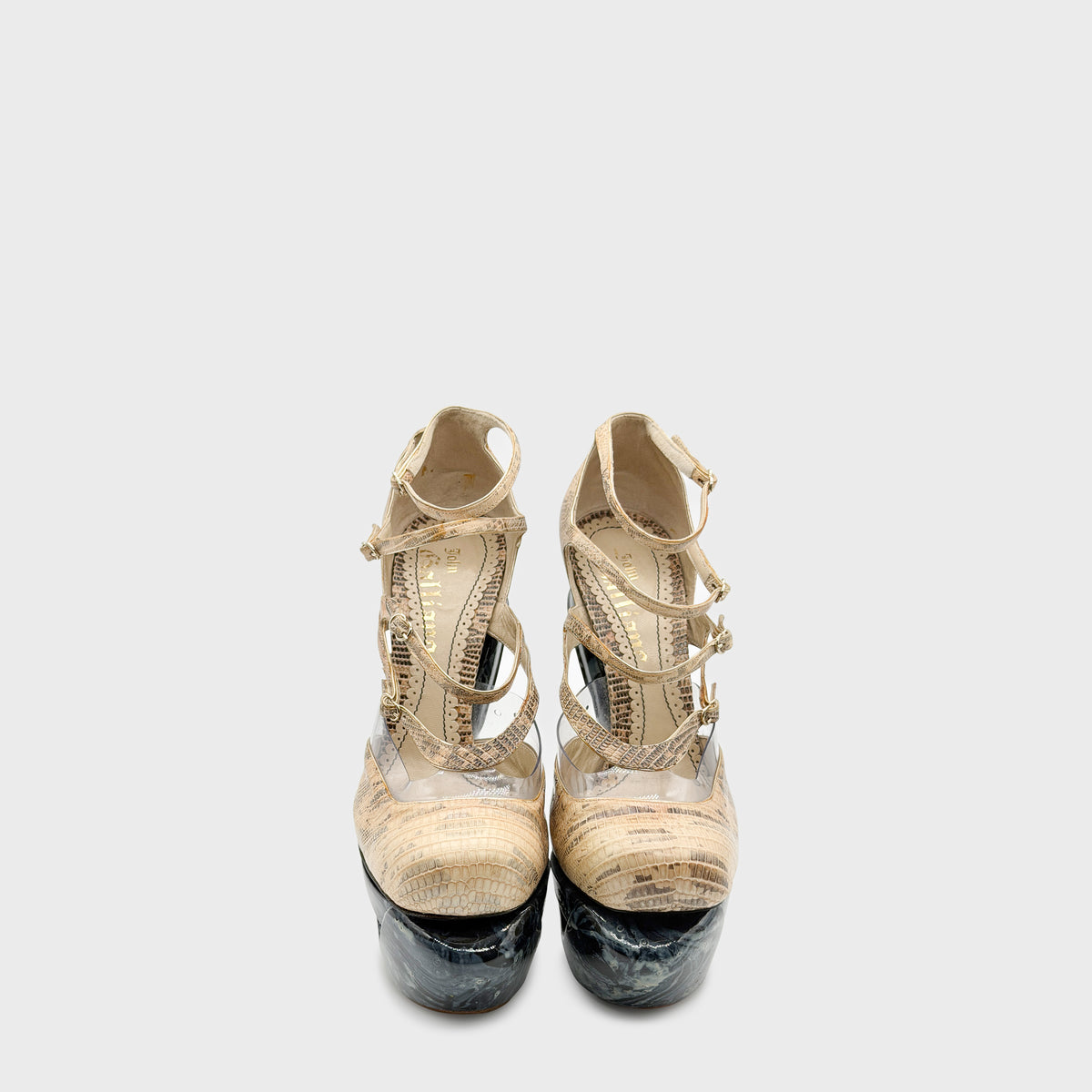 Lizard and Platform Heels John Galliano SS 2009