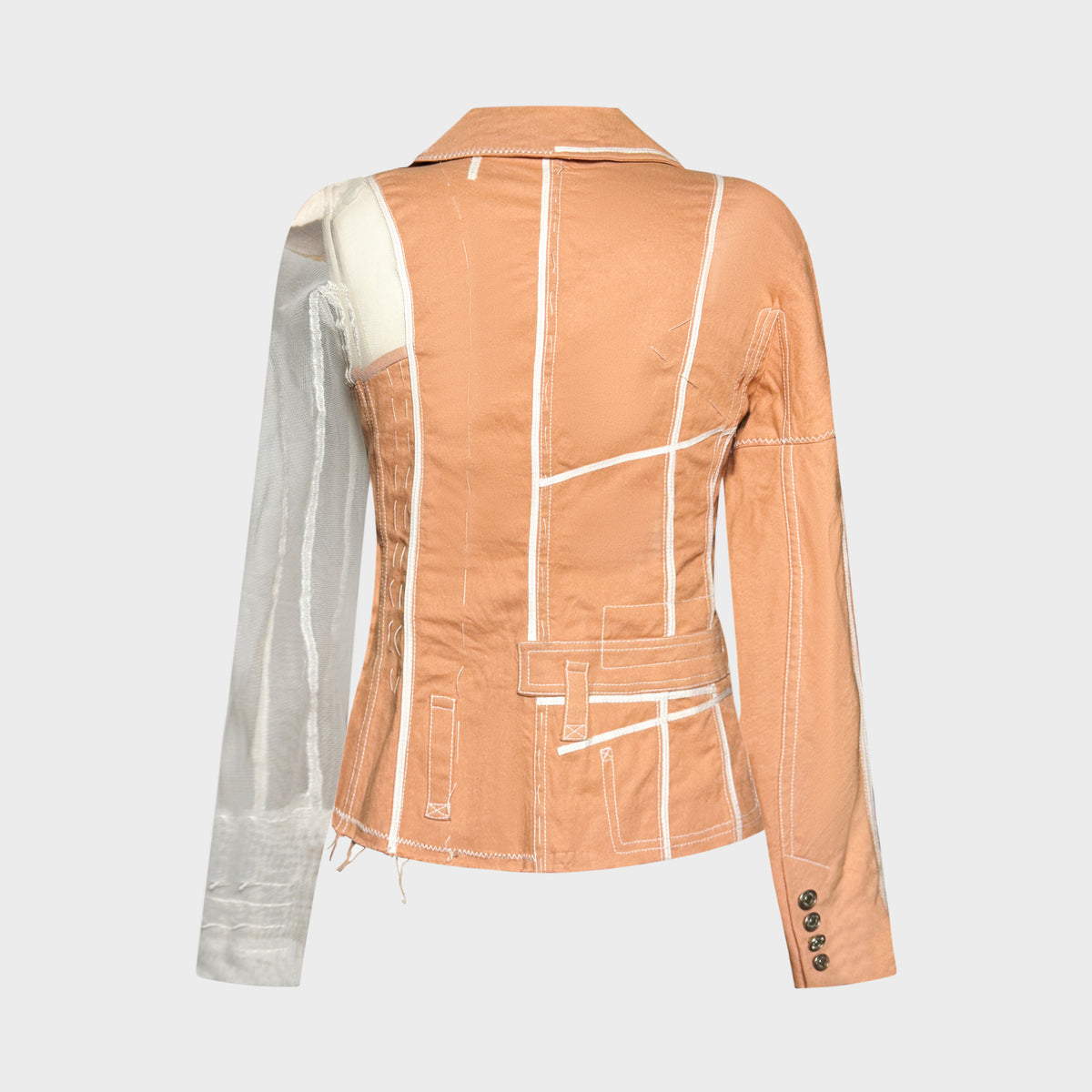 Veste Beige Christian Dior SS 2006 par John Galliano