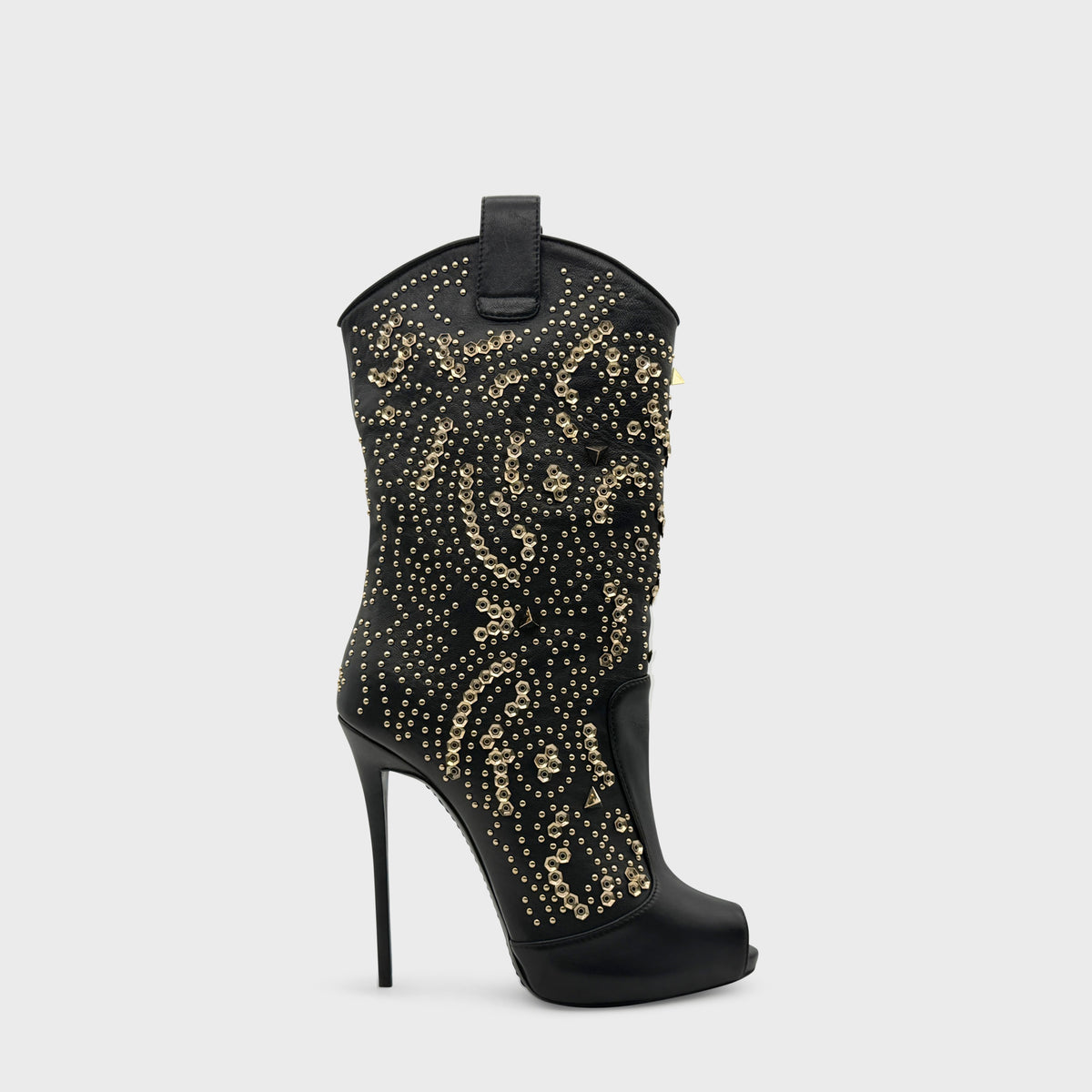 Bottes Clouté Noir Giuseppe Zanotti 2020