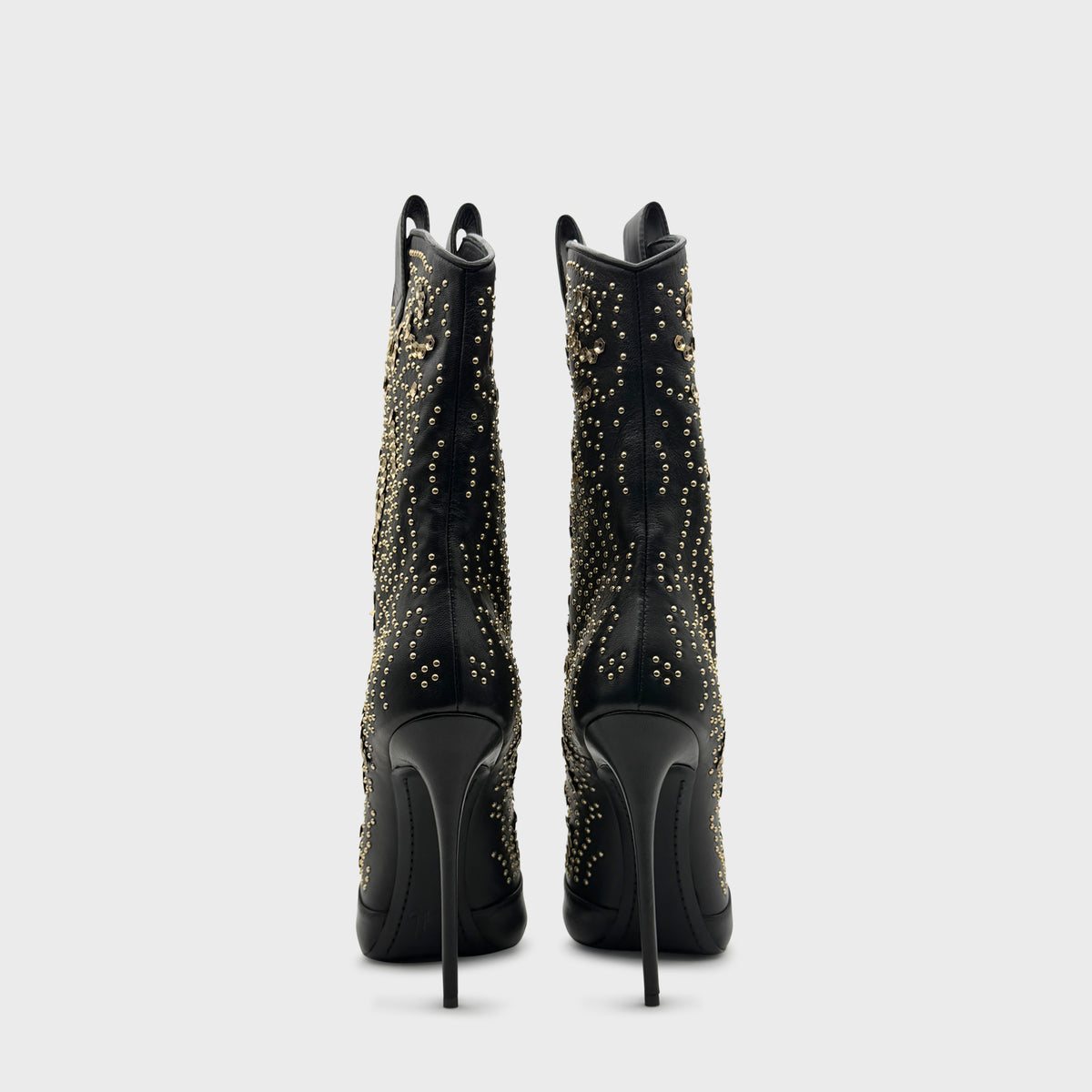 Bottes Clouté Noir Giuseppe Zanotti 2020