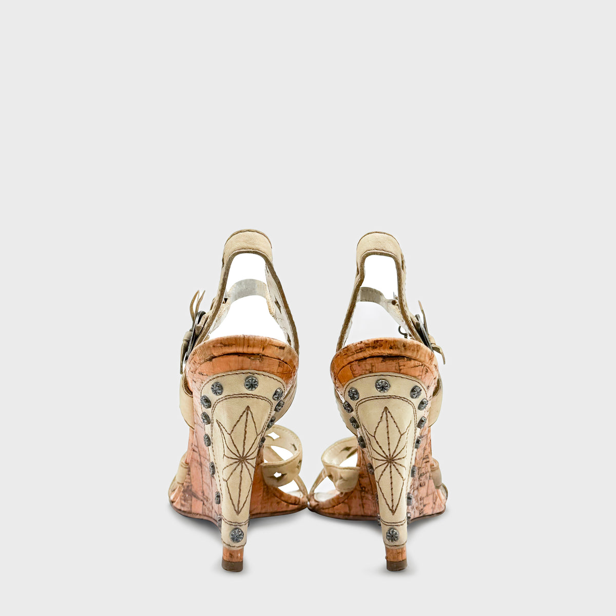 Sandales " Gaucho" Christian Dior SS 2006 par John Galliano