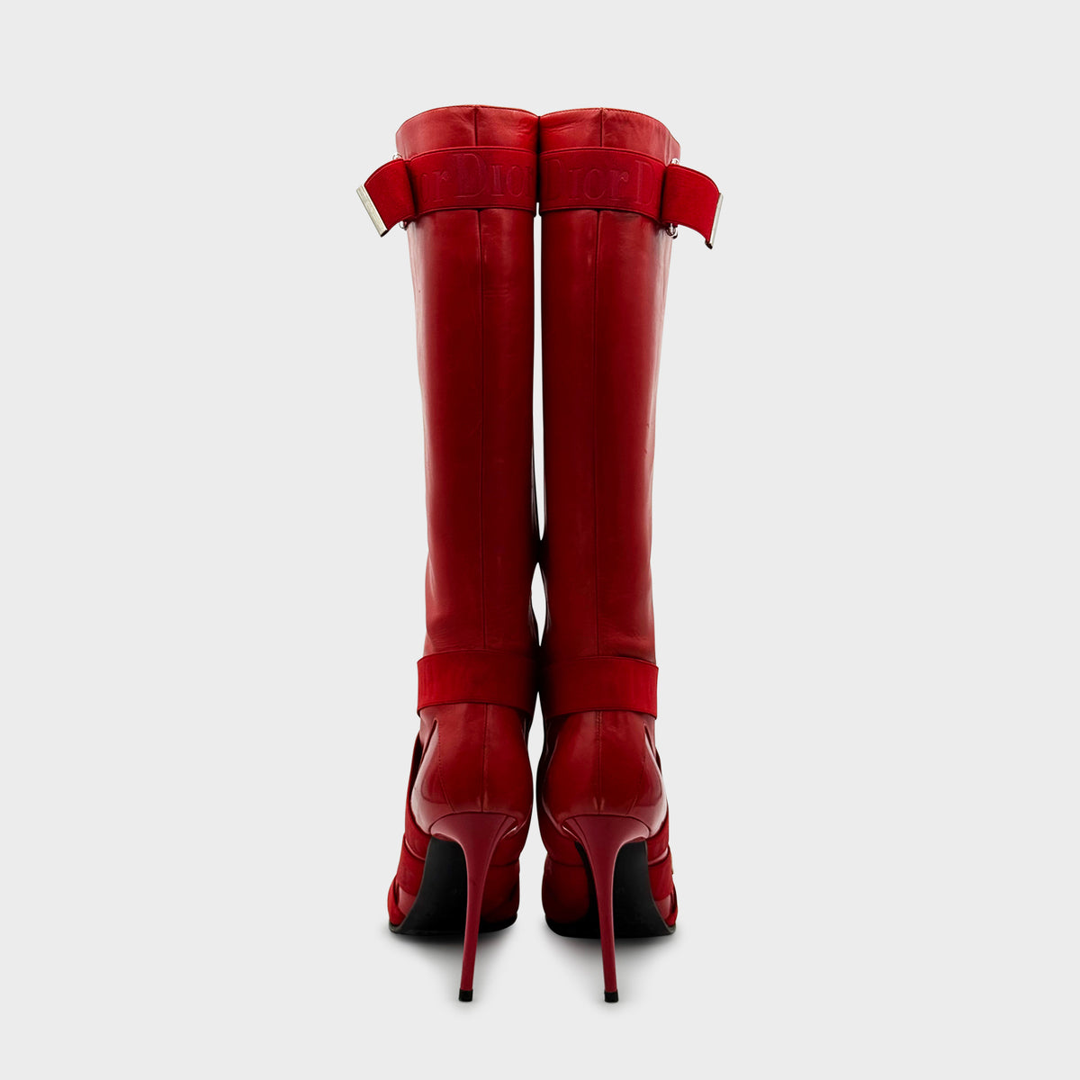 Botte Rouge Strap FW 2004 Christian Dior par John Galliano