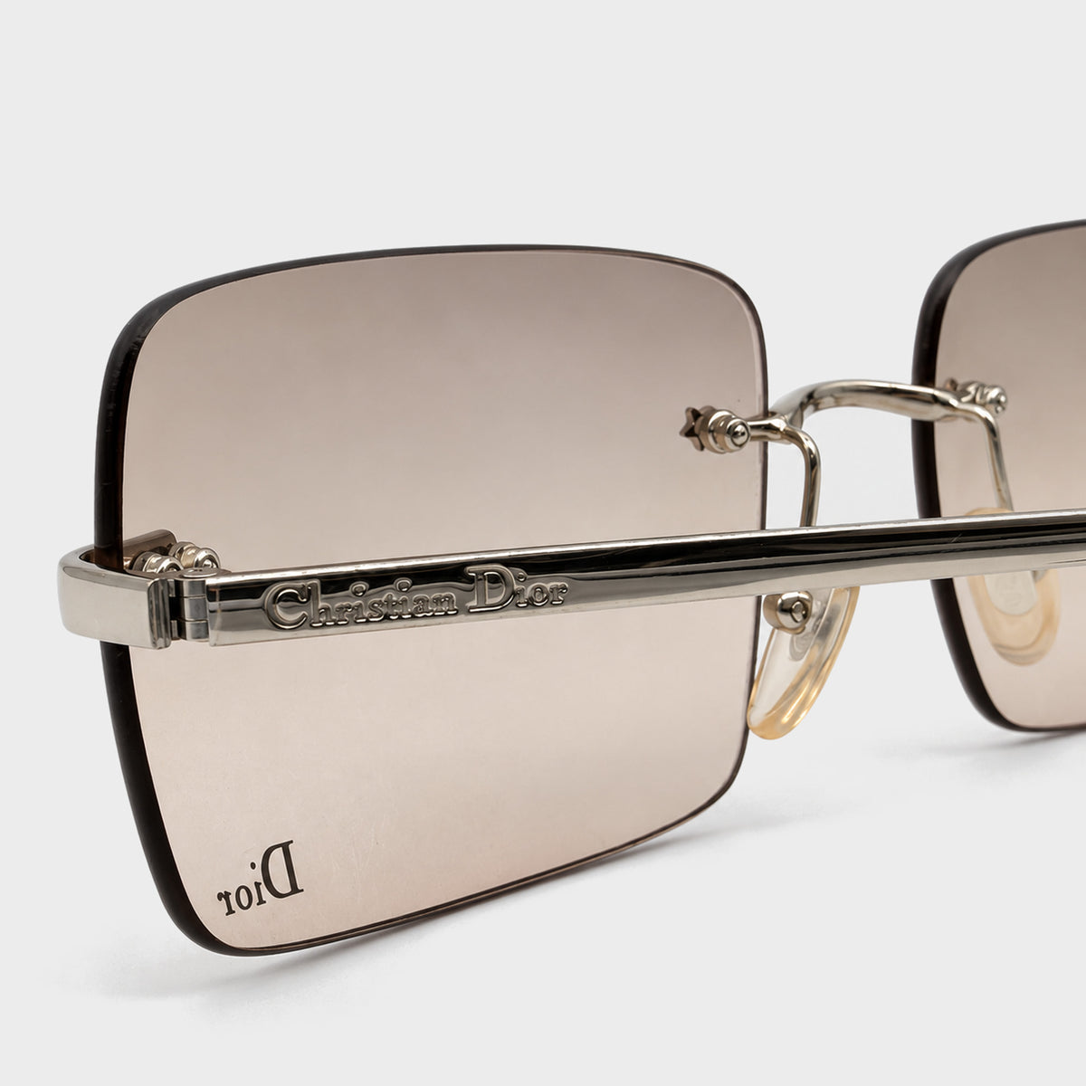 “Sheep” Rimless Sunglasses Christian Dior 2000s