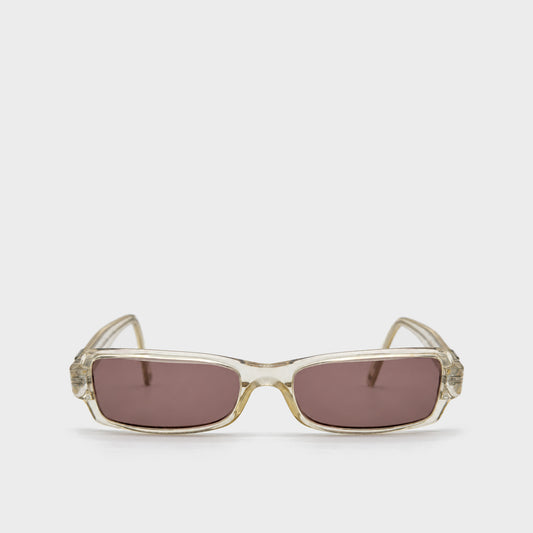 Clear Crystal Logo Sunglasses Chanel
