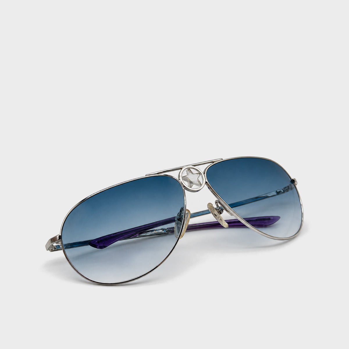 Blue “Dior Hippy 1” Star Sunglasses Christian Dior