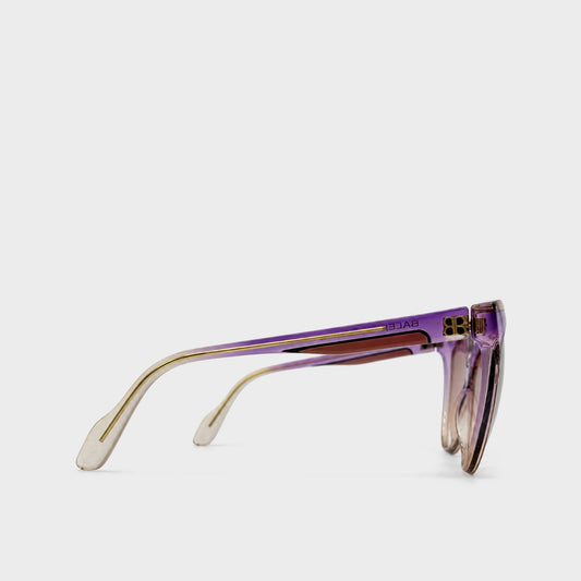Purple Oversized Sunglasses Balenciaga