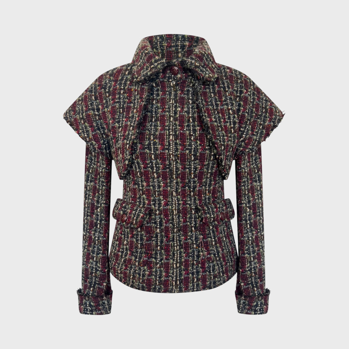 Multicolor Tweed Jacket Chanel FW 2012 by Karl Lagerfeld