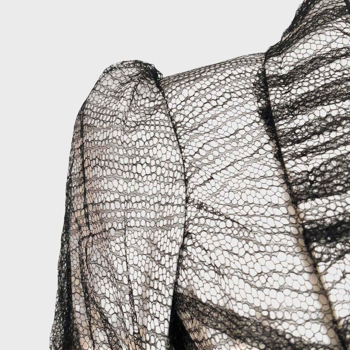 "Sarabande" Black Lace Jacket Alexander McQueen SS 2007