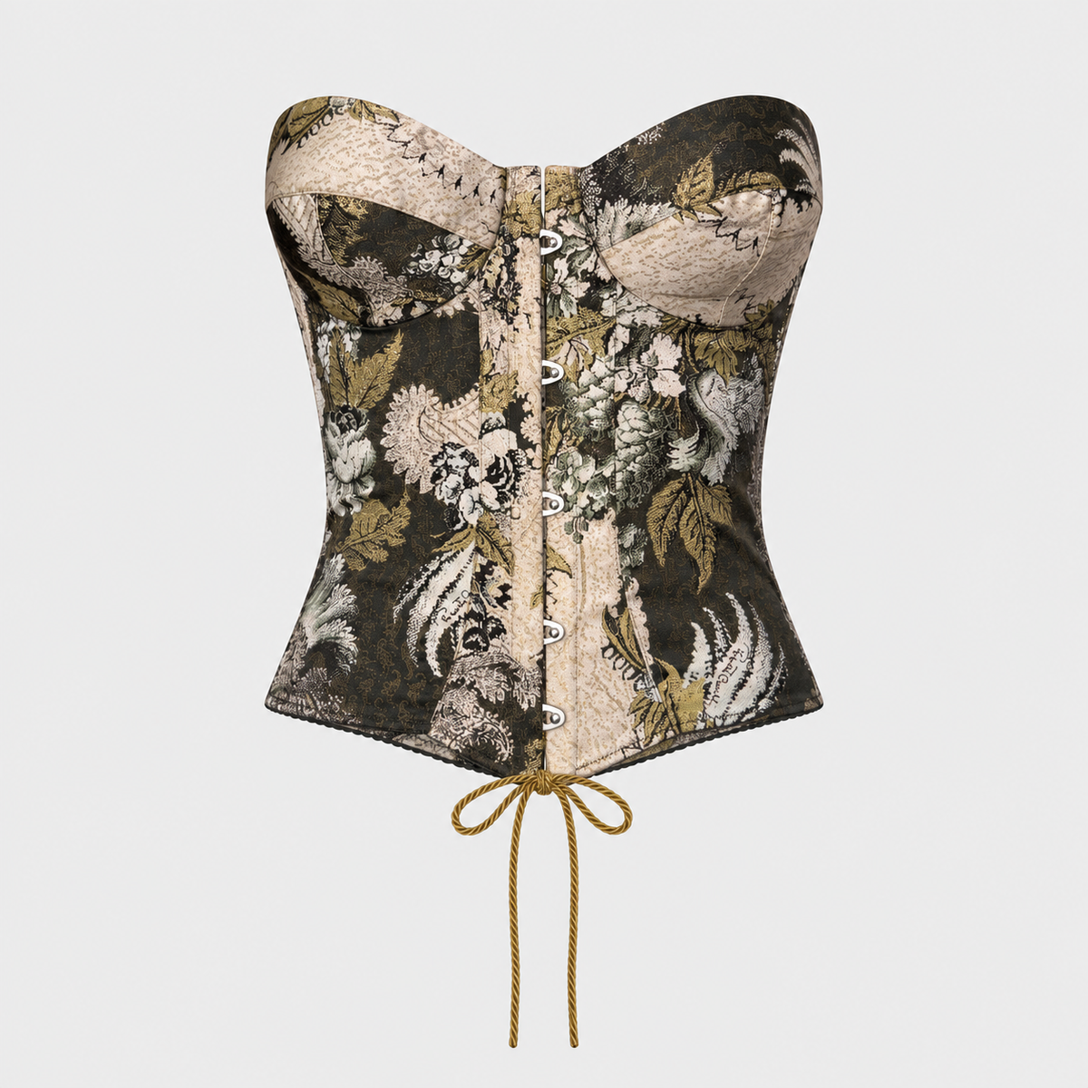 Floral Brocade Corset Roberto Cavalli FW 2001