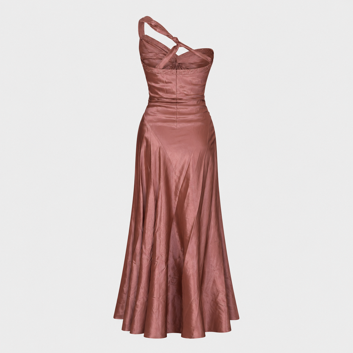 Pink Silk Embellished Gown Lolita Lempicka 2001
