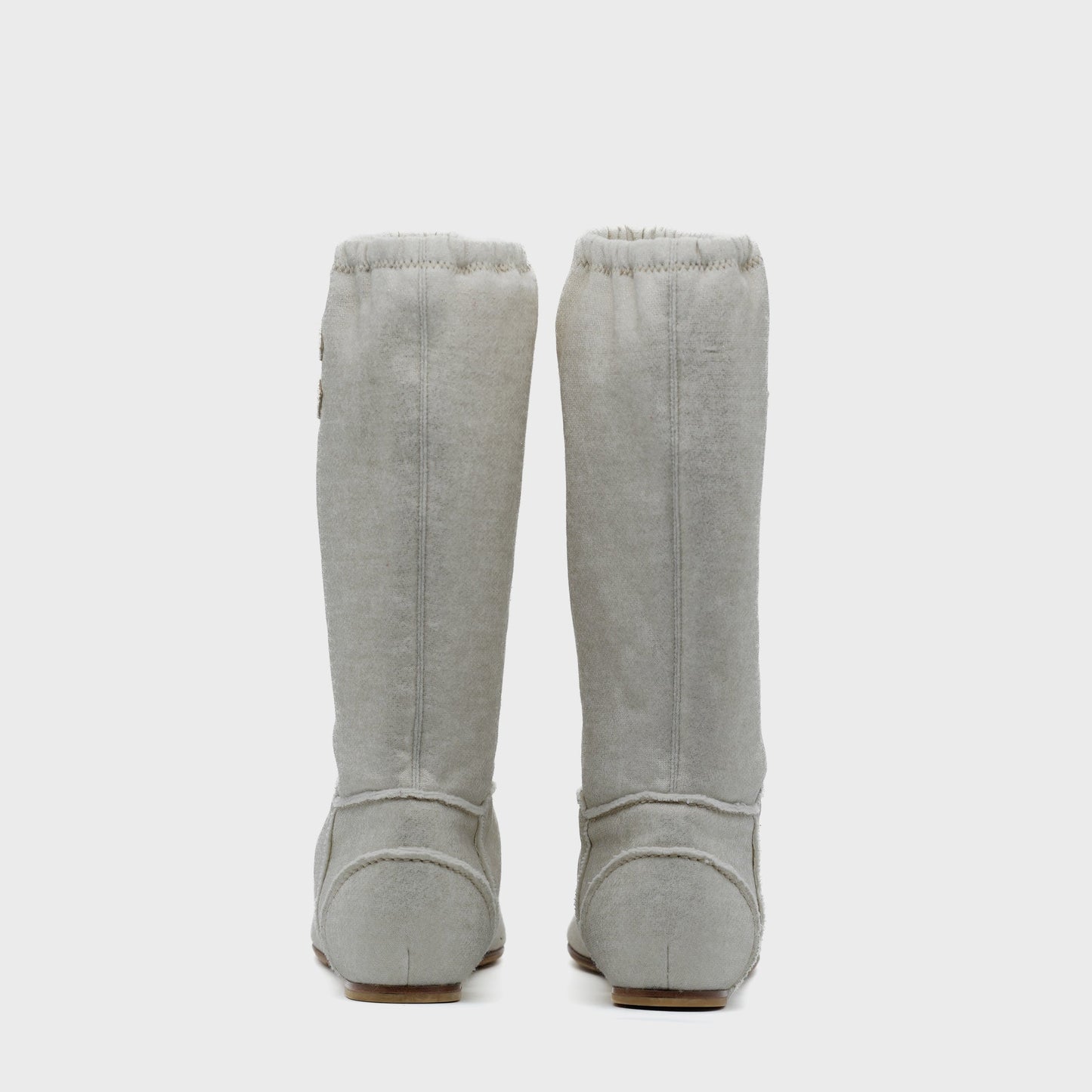Bottines Toile Chanel Croisière 2008 par Karl Lagerfeld