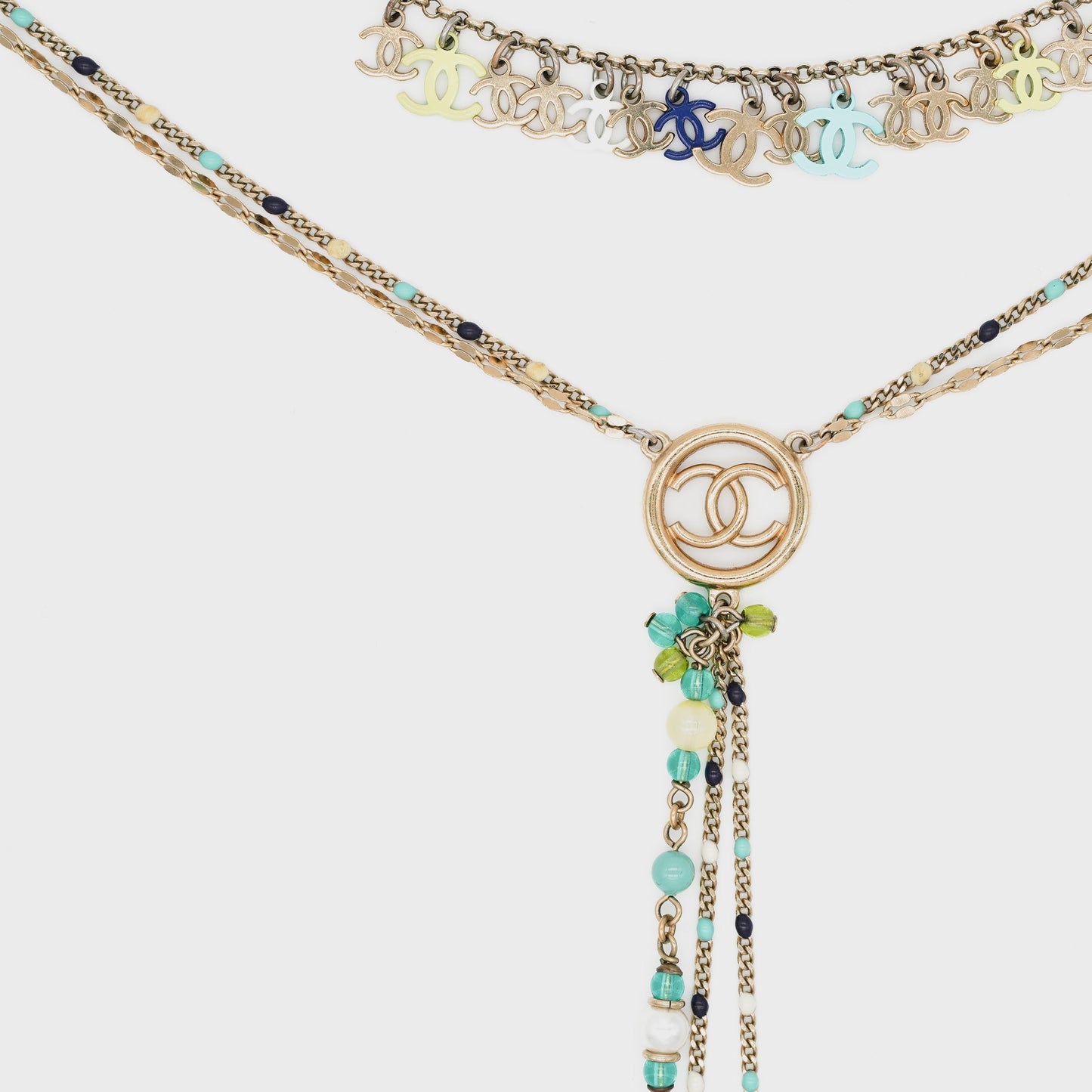 Collier Multicolor Chanel SS 19 by Karl Lagerfeld