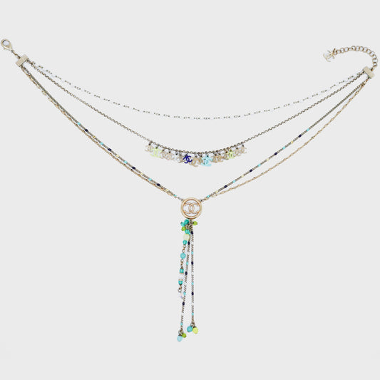 Collier Multicolor Chanel SS 19 by Karl Lagerfeld