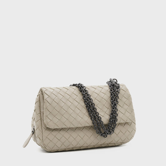 Sac Intersia Crossbody Gris Bottega Veneta