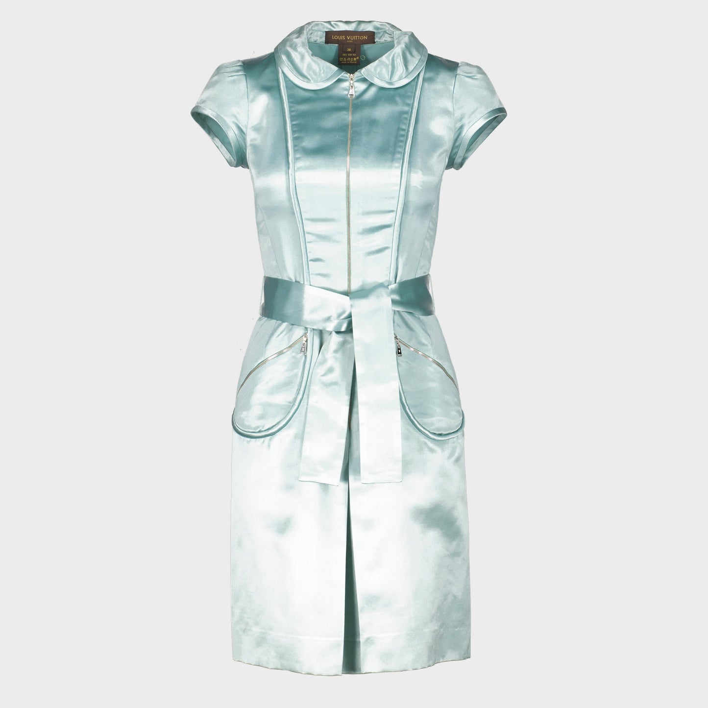 Robe satin Louis Vuitton SS 2003 par Marc Jacobs
