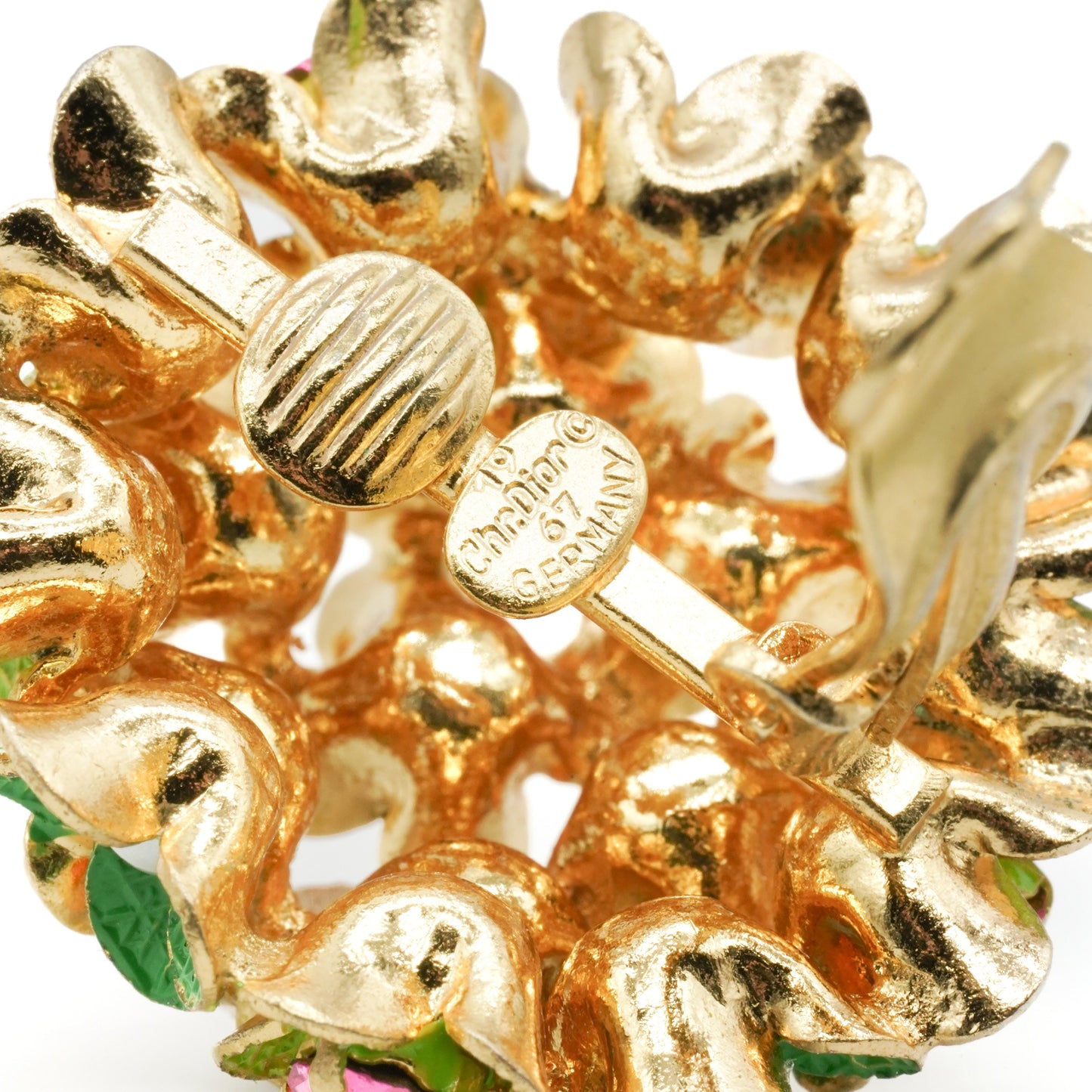 Clip d'oreille Christian Dior circa 1967 par Marc Rohan