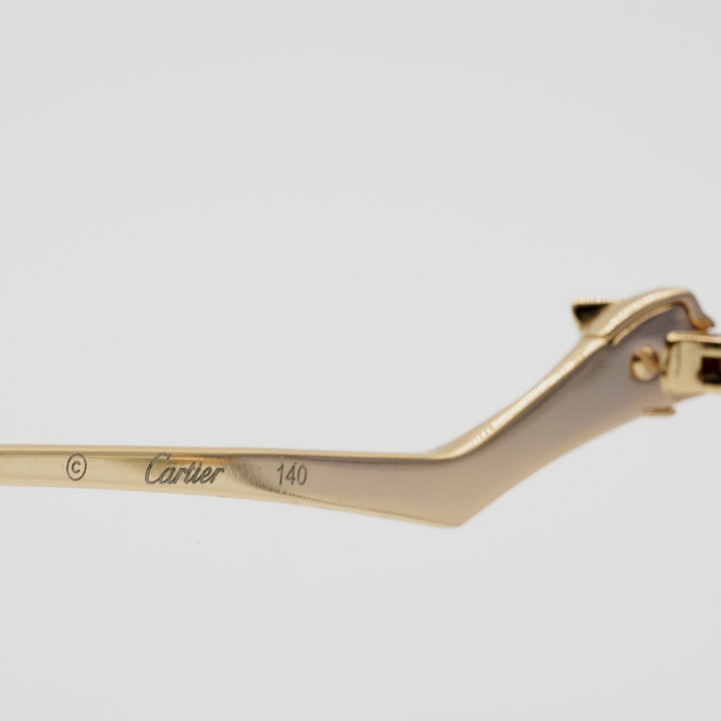 Lunette de soleil Panthère Cartier 2000