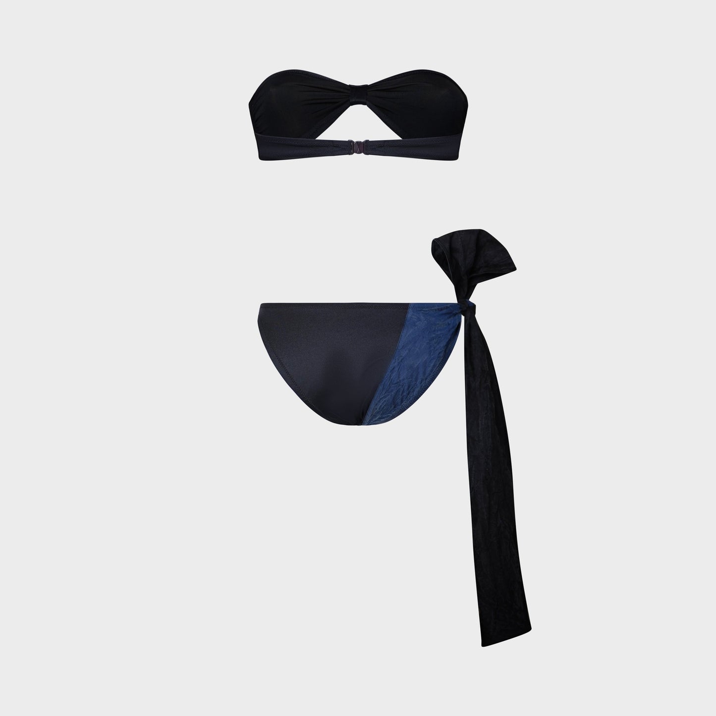 Maillot de Bain 2 Pieces Bleu Gianfranco Ferré 1990