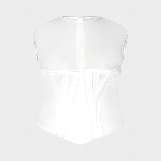 Corset Blanc Chantal Thomas 2000