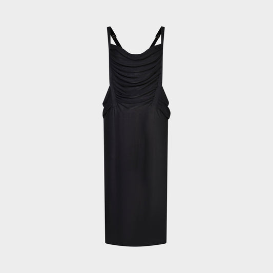 Robe Maille Noir JPG 1984 par Jean Paul Gaultier