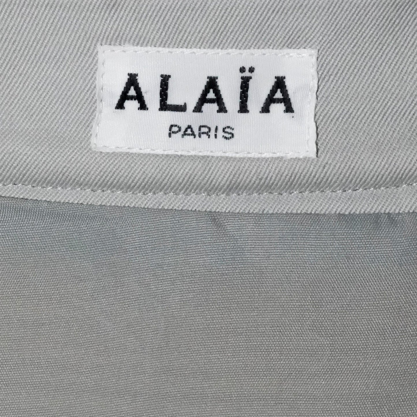 Tailleur Jupe Gris Alaïa SS 1984 par Azzedine Alaïa