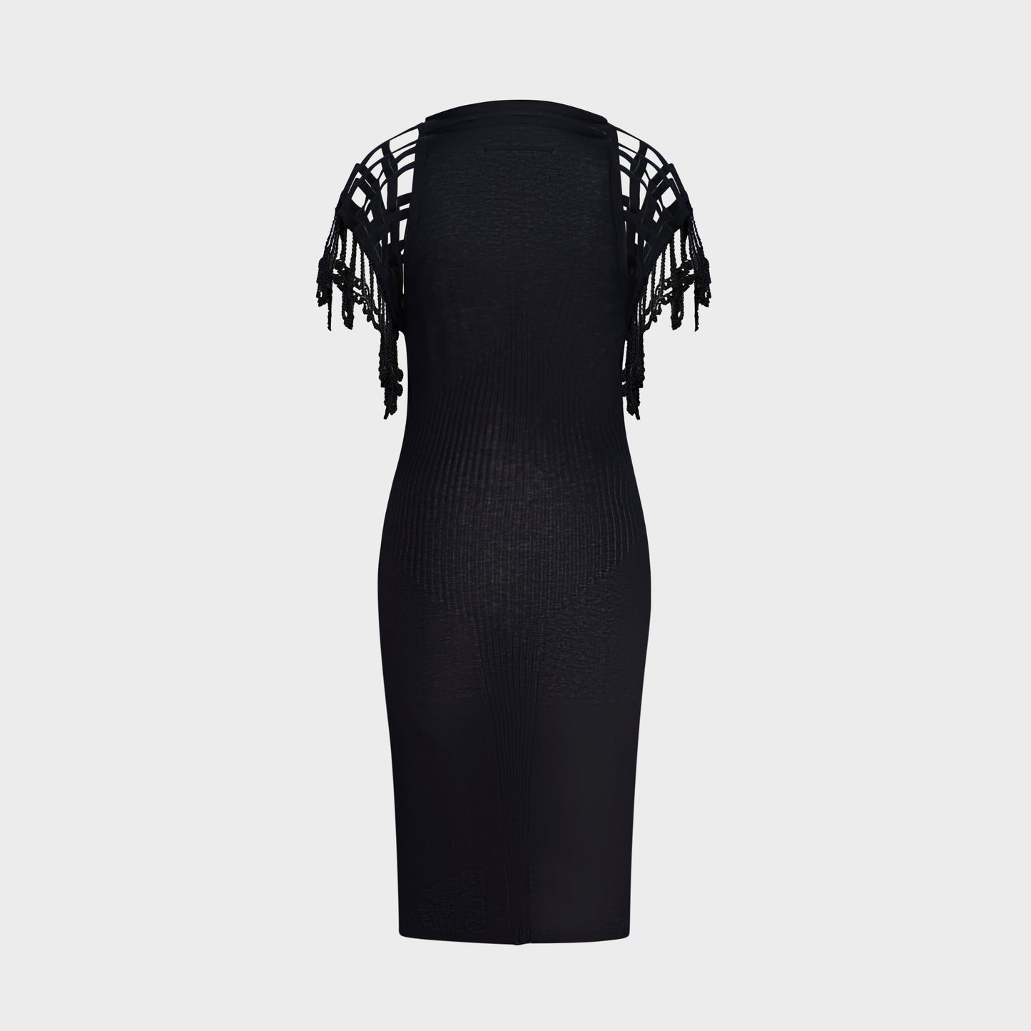 Robe Maille Noir Jean Paul Gaulier SS 2009