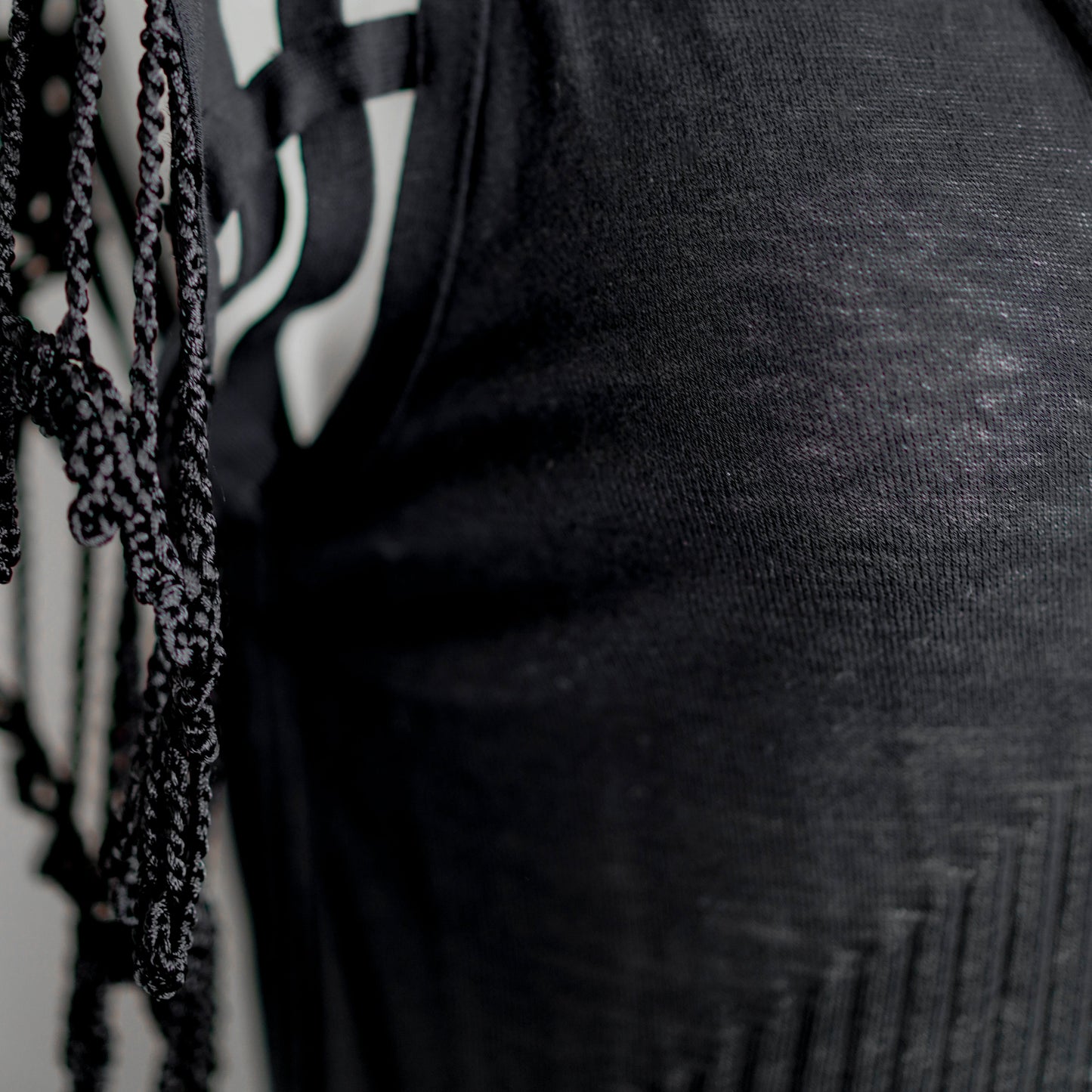 Robe Maille Noir Jean Paul Gaulier SS 2009