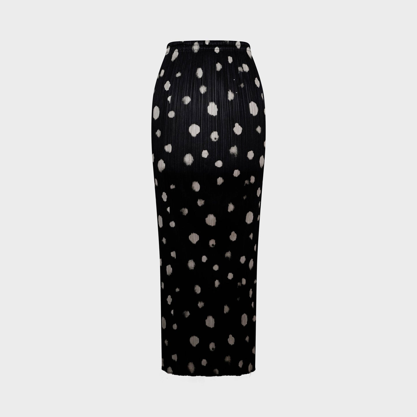 Black Polka Dot Skirt Pleats Please by Issey Miyake FW 1999