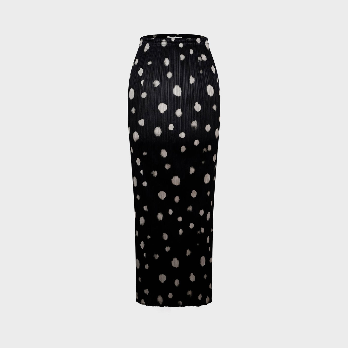 Black Polka Dot Skirt Pleats Please by Issey Miyake FW 1999