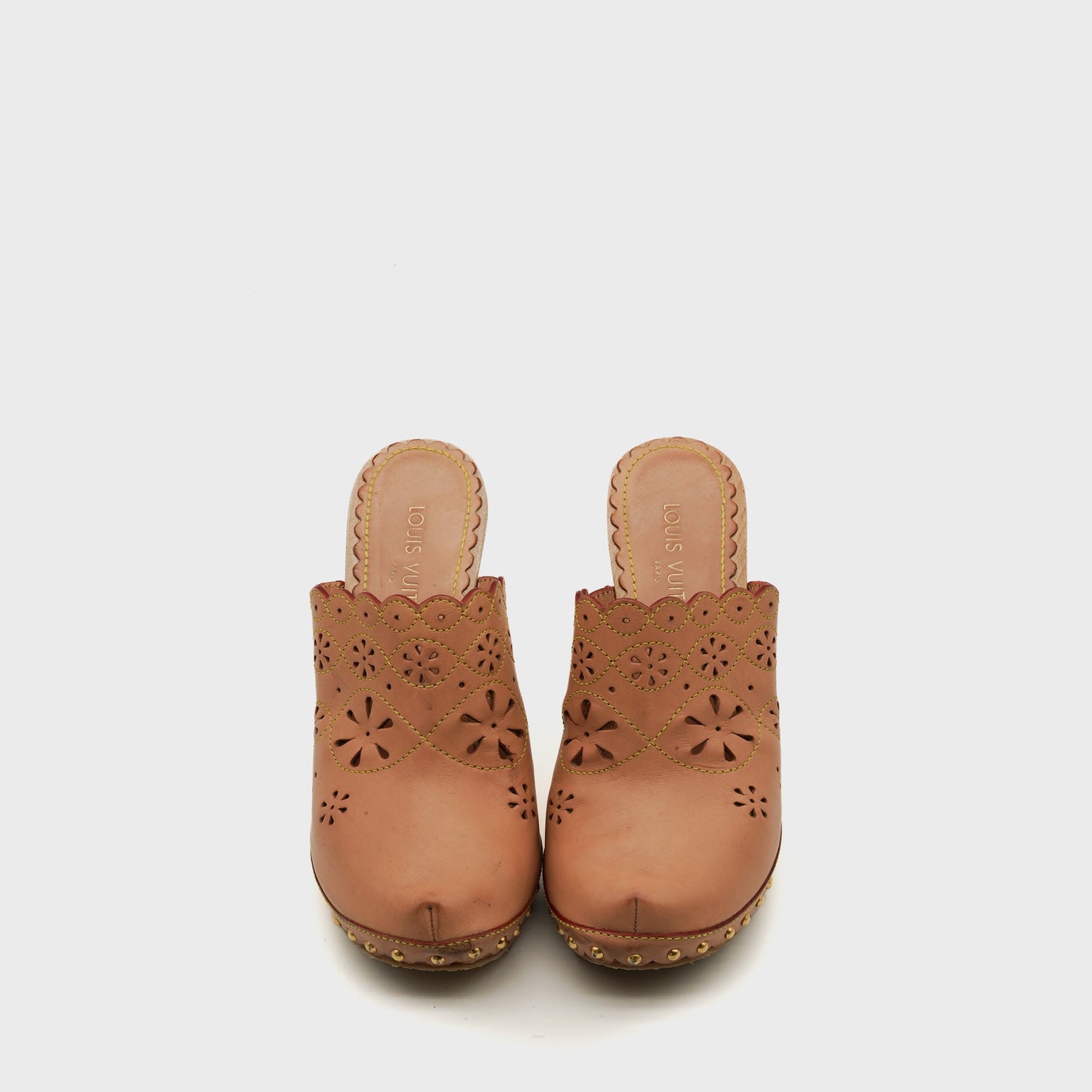 Sabot en cuir 2004 Louis Vuitton par Marc Jacobs