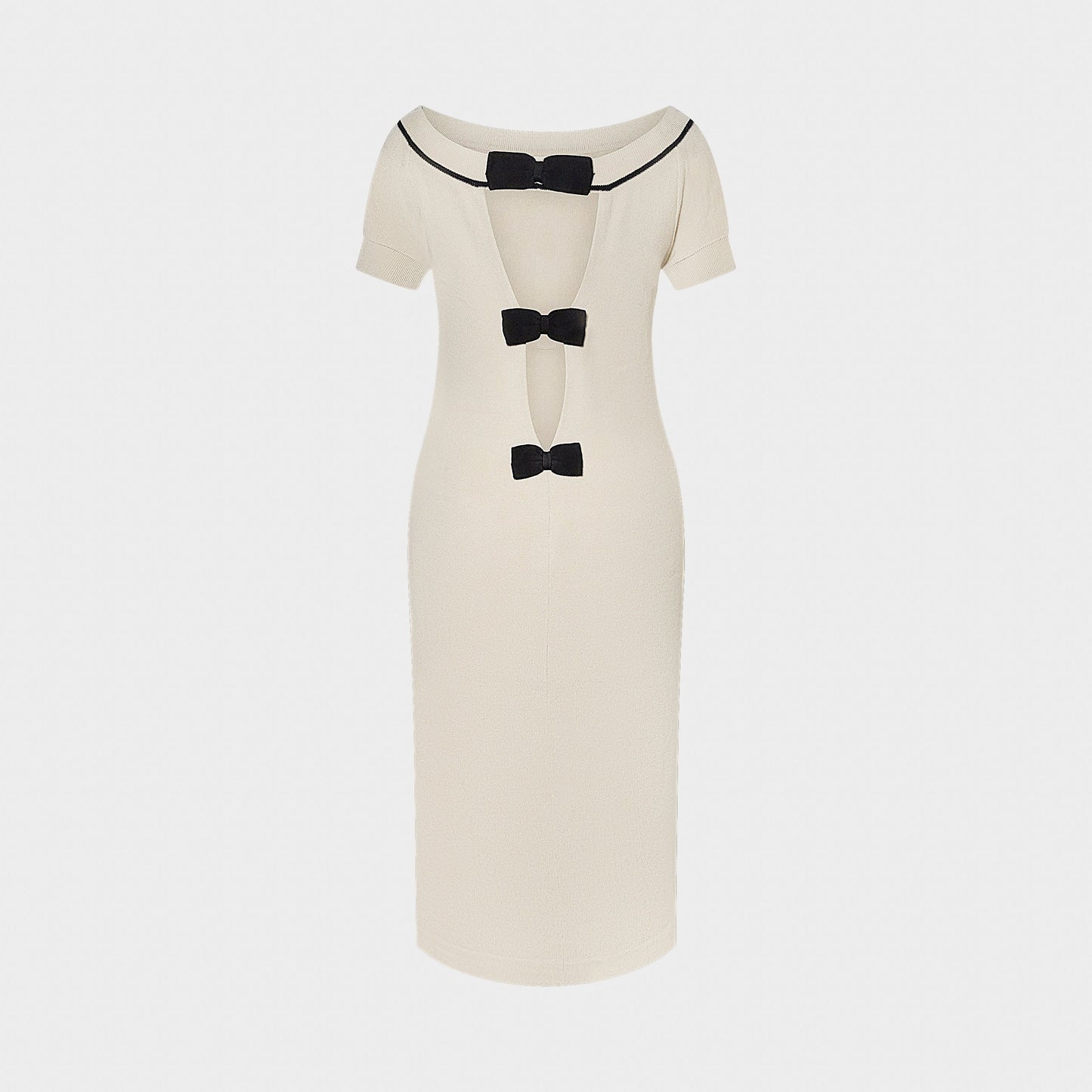 Robe en Maille Chanel SS 1985 par Karl Lagerfeld